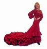 Flamenca Skirt with Train Model Albayzin 487.603€ #50171ALBAYZIN